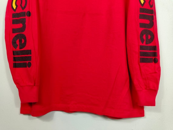 Vintage 80s CINELLI Long Sleeve T-Shirt Cino Cine… - image 3
