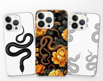 Snake Phone Case Magic Cover for iPhone 16,15, 14, 13, 12, Fits For Samsung A15,S25, S24 FE, S22, S21, A72, A52, A25, Pixel 6a, 8, 9