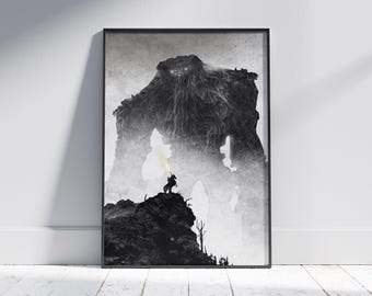 ワンダと巨像、複数のサイズあり、ビデオゲームポスター - Etsy 日本