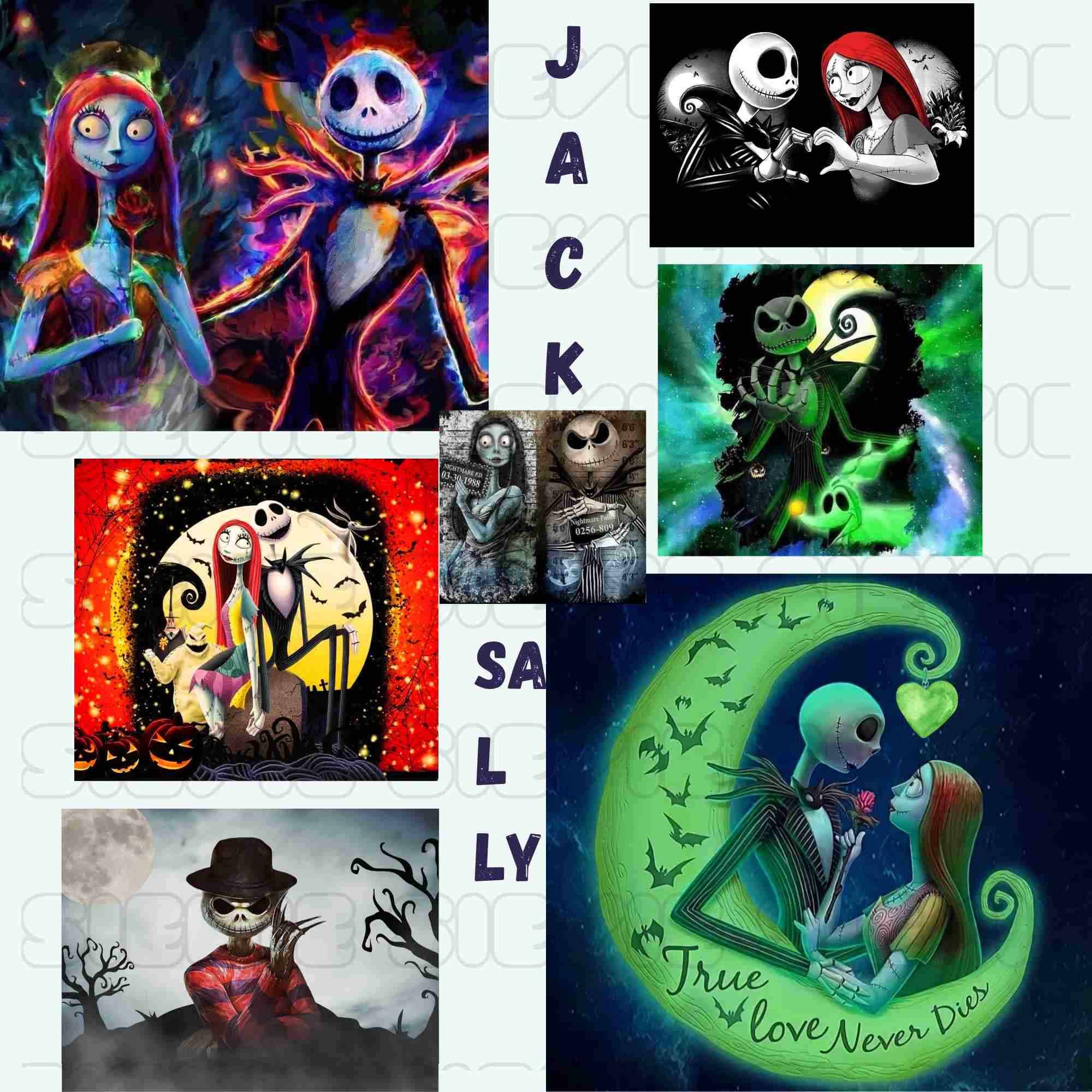 My Diamond Art of Jack and Grinch  Jack skellington, Diamond art, Character