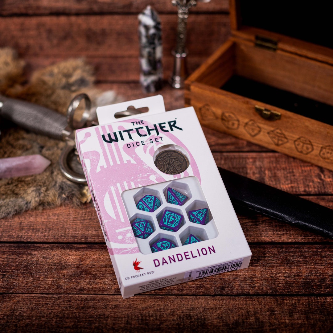 The Witcher Dice Set Dandelion Half Century of Poetry main image 1