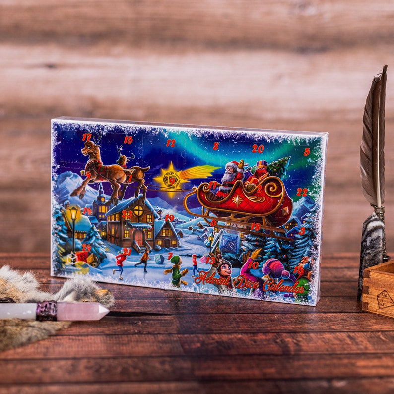 Dice Advent Calendar for Dungeons and Dragons and Other TTRPG Etsy