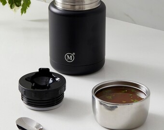 Personalized Insulated Food Jar: Stainless Steel, Leakproof, Eco-Friendly