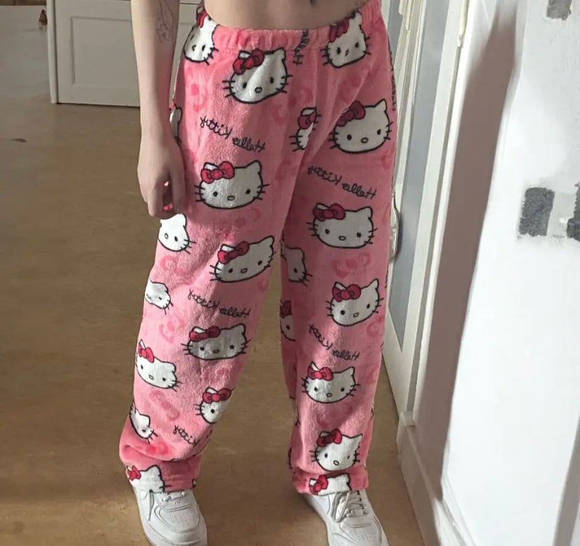 Fluffy Pajama Pants -  UK