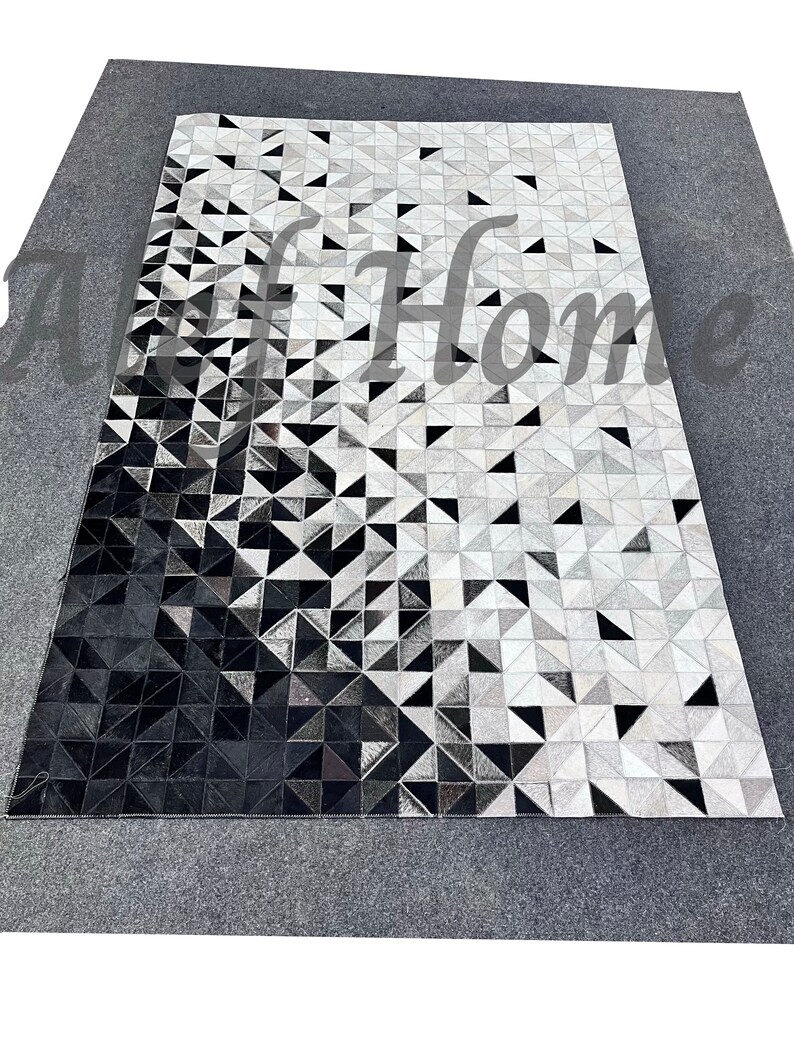 Ready To Dispatch Cowhide Rug Patchwork Rug Handmade Rug Leather Carpet Rug Leather Area Rug