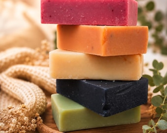 GLOW COLLECTION...Moisturizing Handmade Bar Soap – Gentle Natural Skincare for All Skin Types