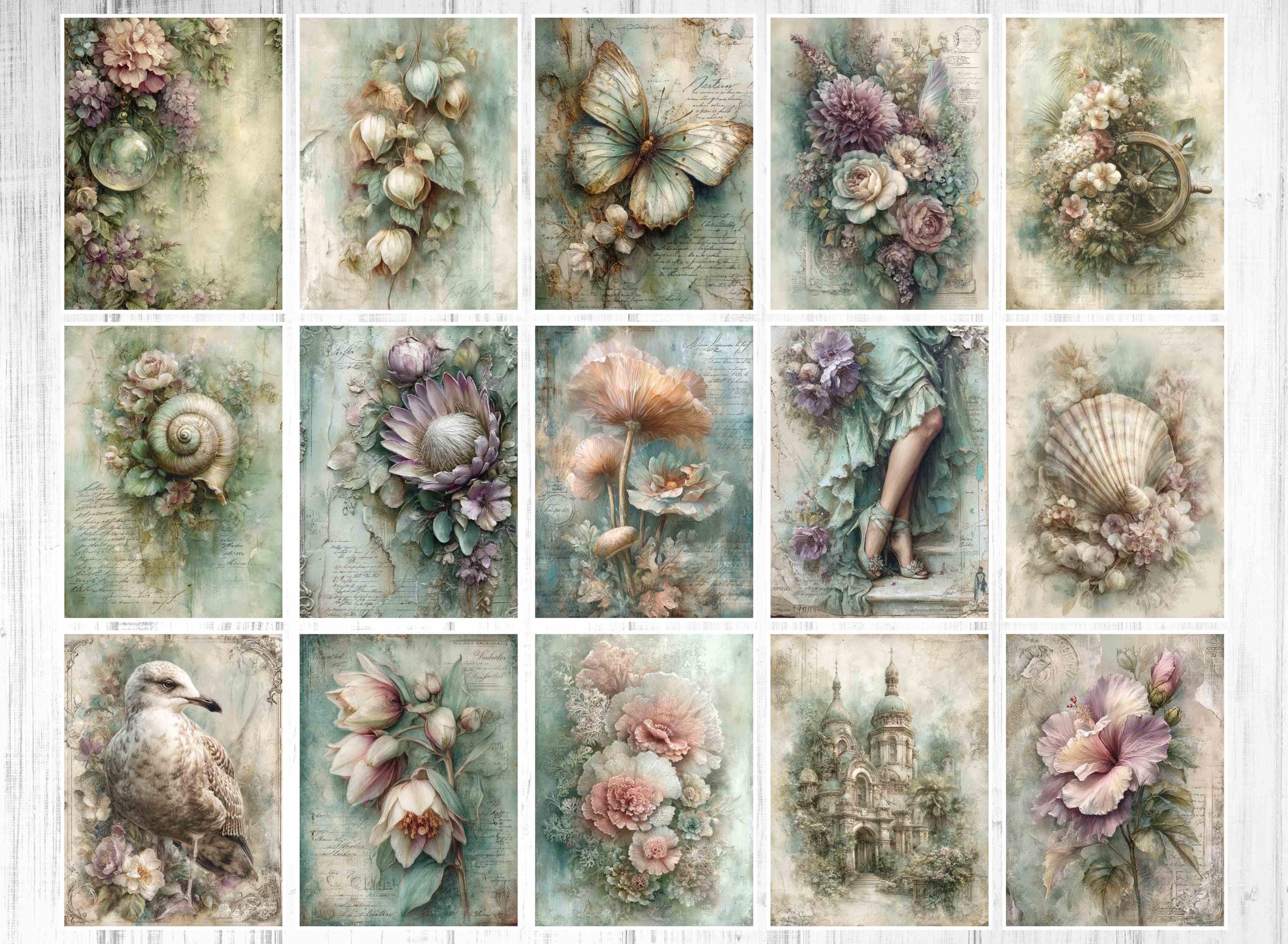 Stamperia Victorian Junk Journal Kit: Shabby Chic Printable (digital ...