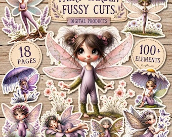 Printable Spring Fussy Cuts Set for Junk Journals & Scrapbooking
