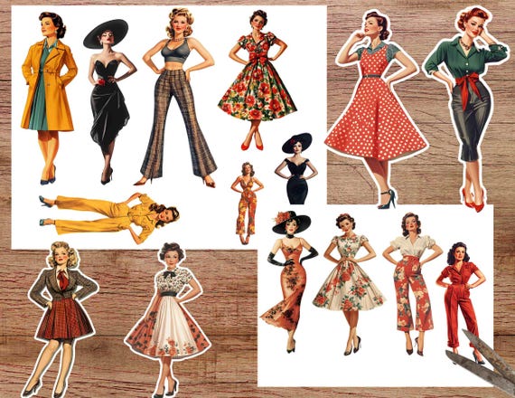 50sFashionStyle NO.1 - 5 おまけ 50S! SCRAP 50sFashionStyle NO.1 - 5 おまけ 50S! SCRAP