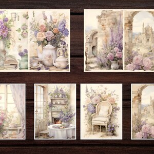 Purple Petals Galore: Unleash your creativity with a supplies collection that celebrates the enchanting allure of purple flowers.
