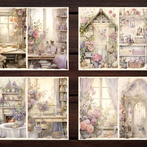 Retro Bliss: Infuse your projects with a touch of nostalgia using this ephemera collage kit, a treasure trove of retro charm.