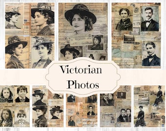 1930's Photos Junk Journal Kit Vintage Photos Junk Journal