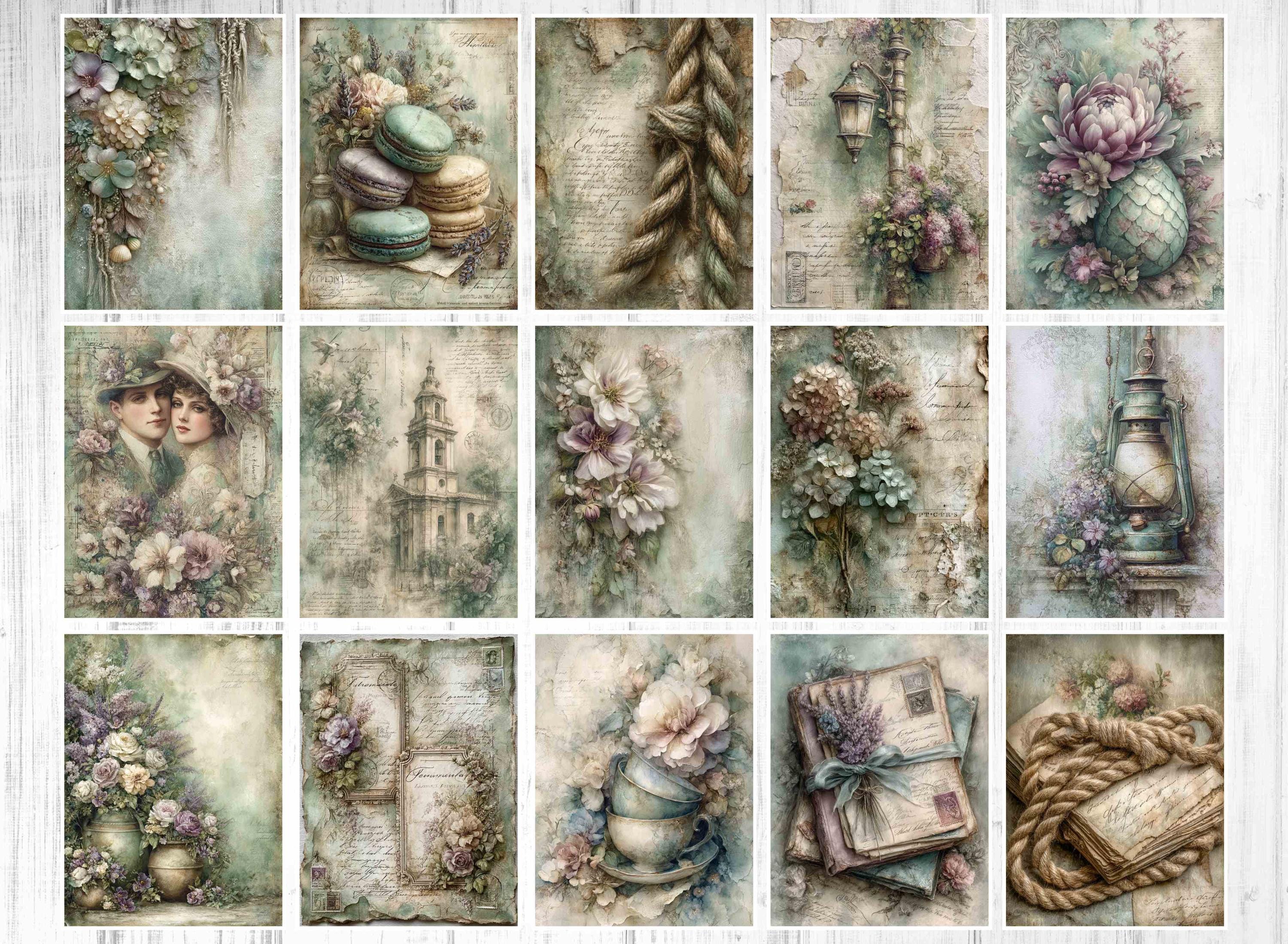 Stamperia Victorian Junk Journal Kit: Shabby Chic Printable (digital ...