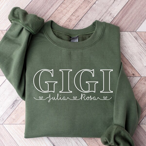 gift for Gigi, gigi gift, gigi shirt, gigi sweatshirt, new Gigi gift, gigi gifts, great grandma gift, nana sweatshirt, Grandma sweatshirt