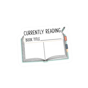 Currently Reading Sticker