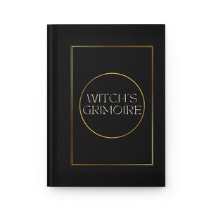 Witch&#39;s Grimoire Hardcover Journal Matte
