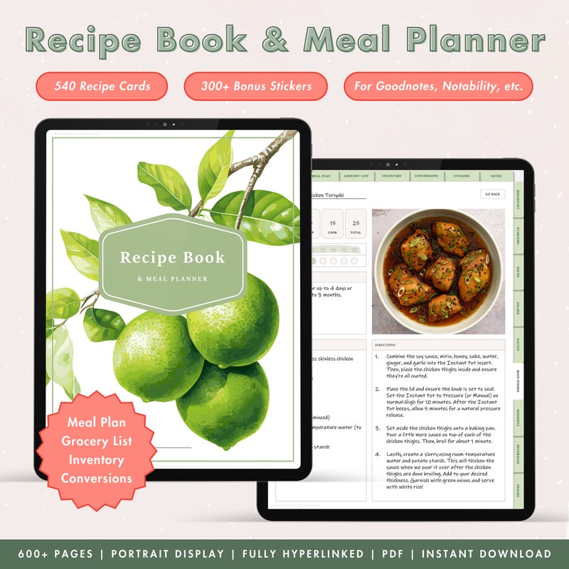 Recipe Books - Etsy