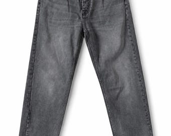 Y2K Carhartt Gray Jeans Vintage Workwear Denim Pants Men L Streetwear Regular Fit