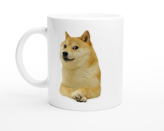 Taza Meme - Doge - Imagen mejorada por IA