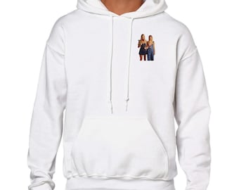 Sudadera con capucha Meme, Vida sencilla, Imagen mejorada por IA