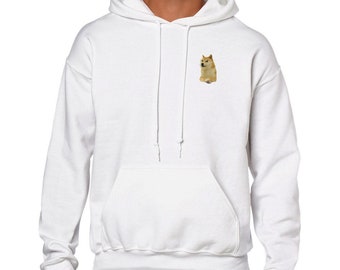 Sudadera con capucha Meme - Doge - Imagen mejorada por IA