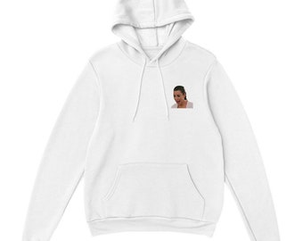 Sudadera con capucha Meme - Kim K Ugly Cry - Imagen mejorada por IA