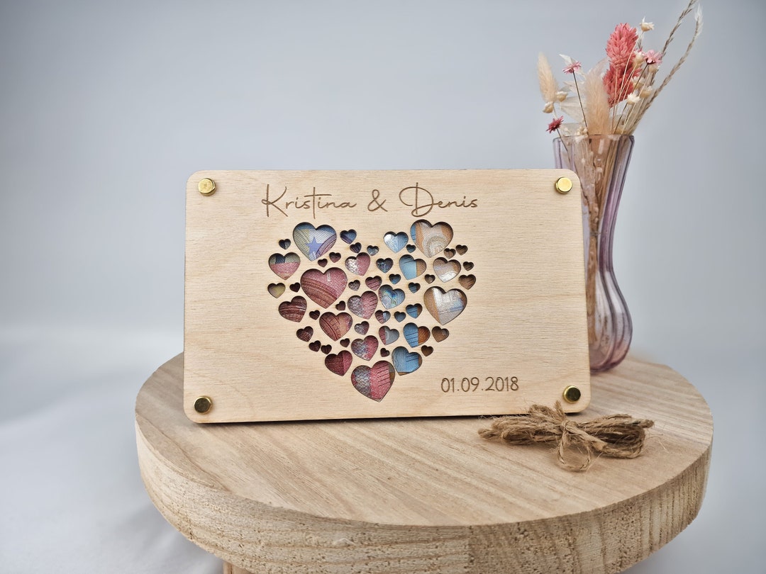 Personalisierte Ballonbox Als Geldgeschenk – Mit Konfetti & Ballons (25x25x30 Cm)