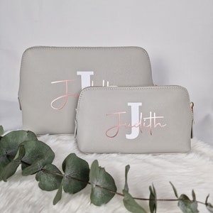 Cosmetic bag personalized | Make-up bag personalized | Toiletry bag personalized | Personalized make-up bag