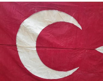 Türkisch Osmanisches Reich Türkei WW1 Kampfsoldat Flagge
