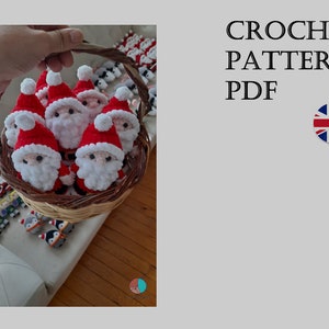 Santa Toy English PDF Pattern