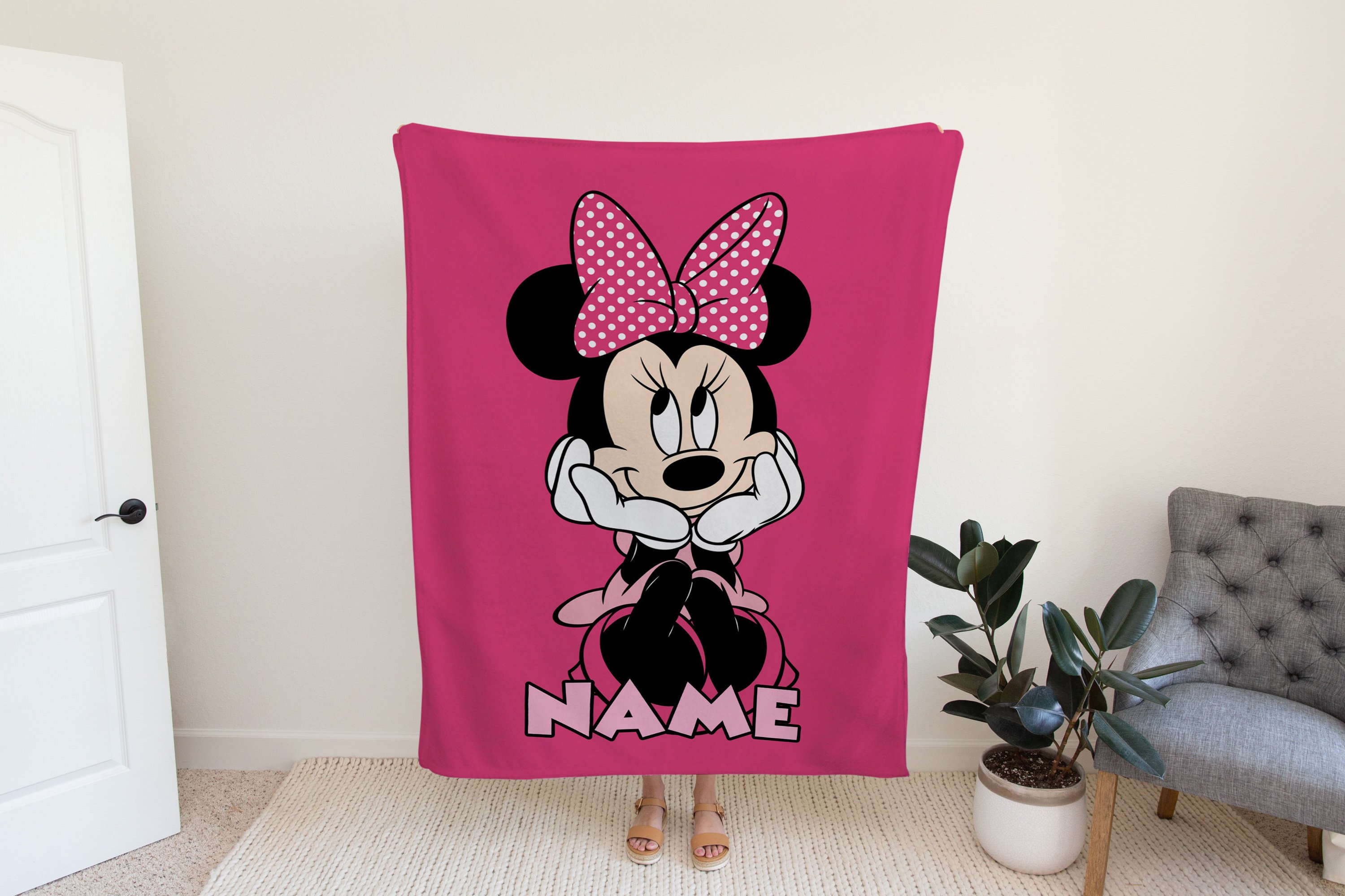 Mickey Mouse Weighted Blanket Etsy
