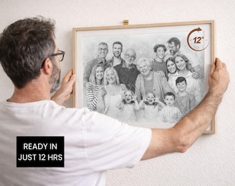 Realistyczne połączenie różnych zdjęć, portret pamiątkowy dla zmarłego ojca i matki, dodaj ukochaną osobę do zdjęcia, portret rodzinny