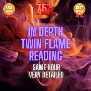 Twin Flame Reading, Tarot Reading, Psychic Reading, Same Hour, Very Detailed, Cheap, Soul Mate Reading