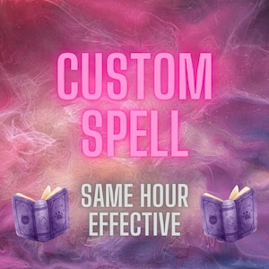 Custom Spruch (wann immer Sie wollen) Custom Zauberkerze, personalisierte Ritualkerze, handgemachtes Sojawachs, magisches Geschenk für Hexen, Hexerei