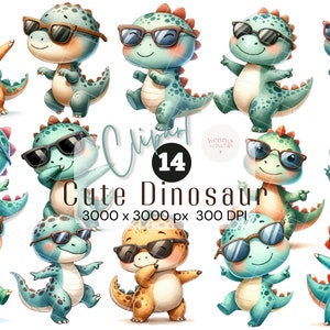 Dinosaur PNG Clipart, Jurassic Dinosaur clipart, T rex png, Dinosaur birthday, Dinosaur cake topper, Jurassic birthday
