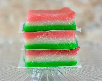 Tri-Color Chi Chi Dango Mochi Bar -Vegan, Gluten Free, Organic Ingredients (9 Bars)