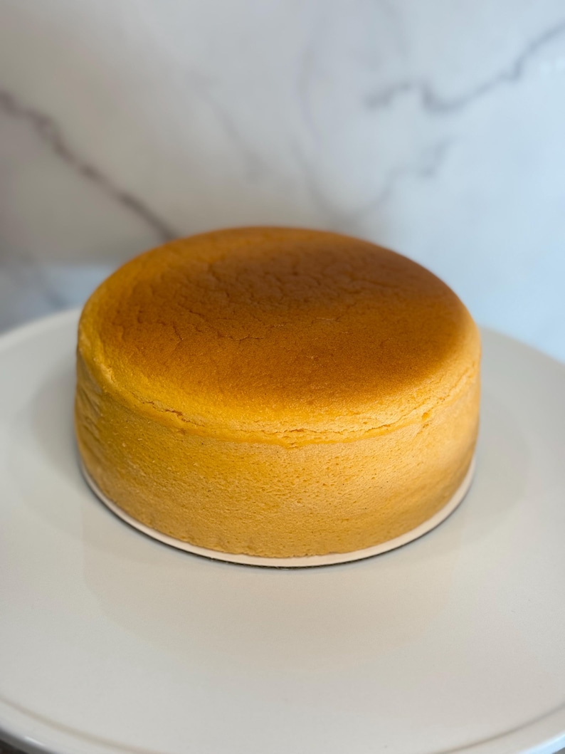 Japanese Souffle Thai Tea Cheesecake 6 Inch Organic, Low crab 画像 3