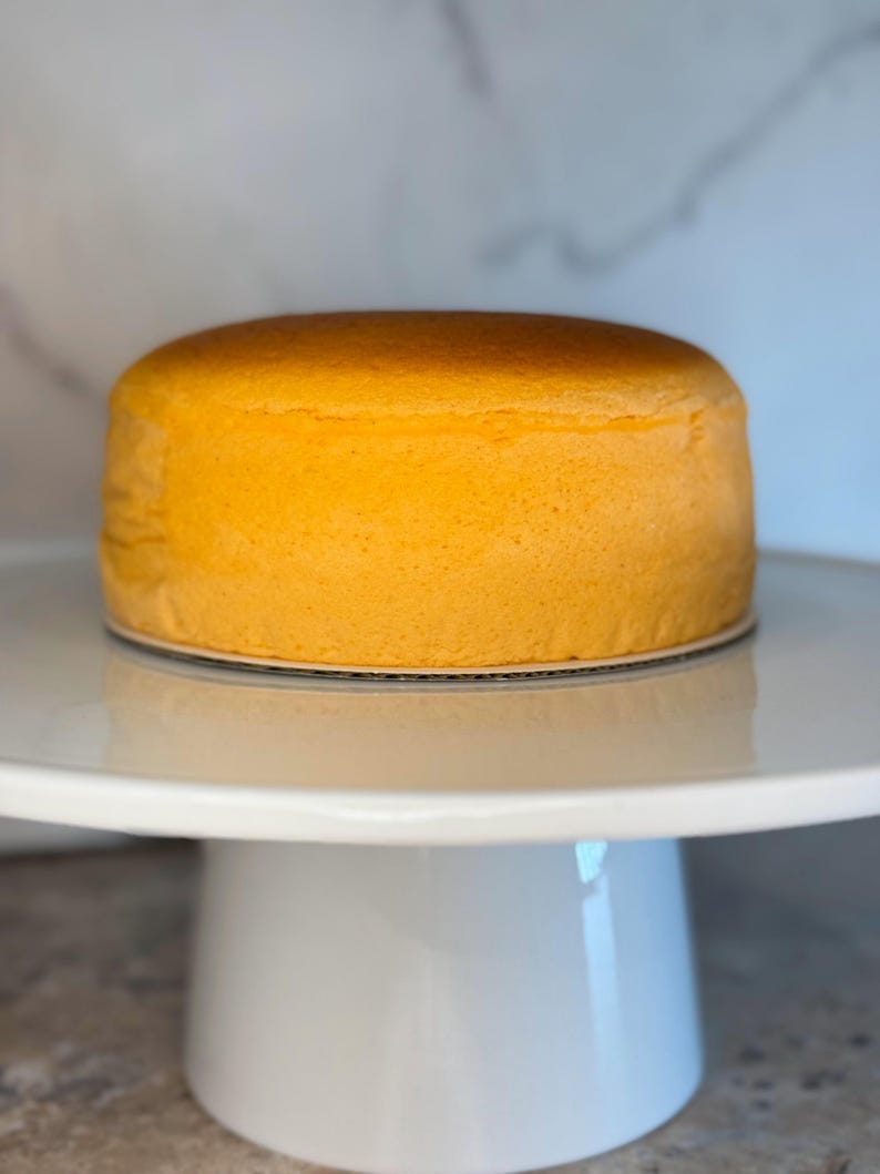 Japanese Souffle Thai Tea Cheesecake 6 Inch Organic, Low crab 画像 2