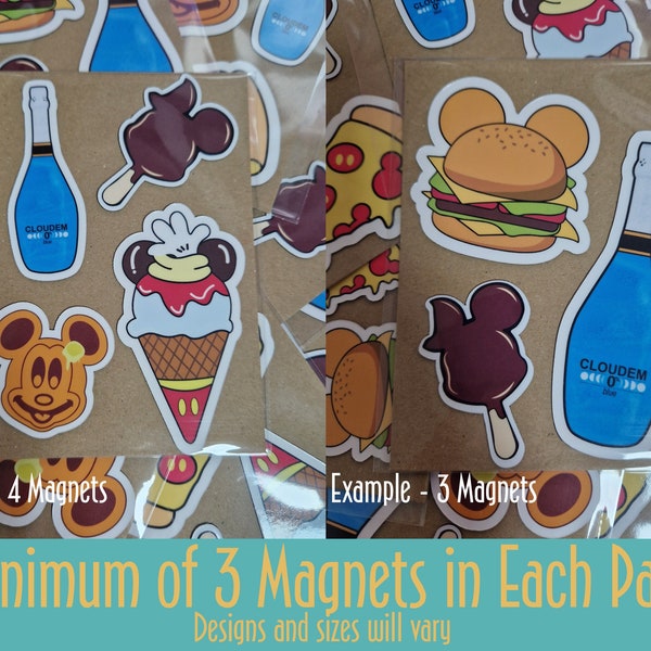 Lucky Dip: Disney Snack Edition - 3+ Magical Magnets for Cruise Cabin Doors!