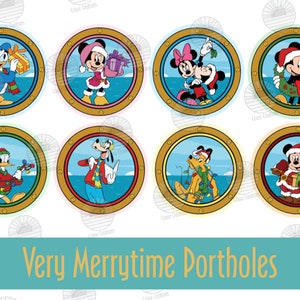 Magneti per oblò personalizzabili Very Merrytime per la porta della nave da crociera