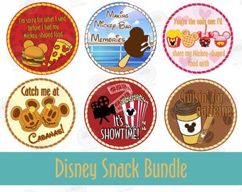 Disney Cruise Line 6 Magnet 'Snack Bundle'