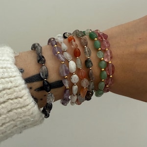 natural stone bracelet