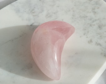 XL Rose Quartz Moon