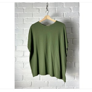 Size S - ECO - Friendly Bamboo  T-Shirt Moss Green