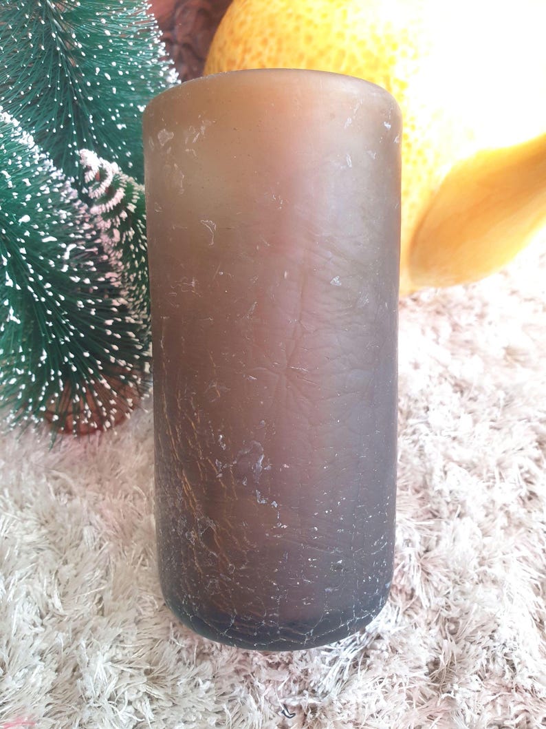 Vintage Hand-Blown Glass Goblet, Handmade Persian Glass for Unique Table Decor, Middle Eastern Collectible (1960s) image 1