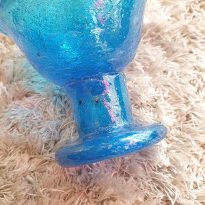artisan glass cup unique design