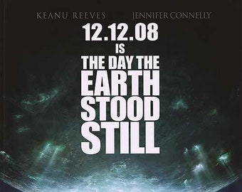 The Day The Earth Stood Still (2008) Cinema Poster