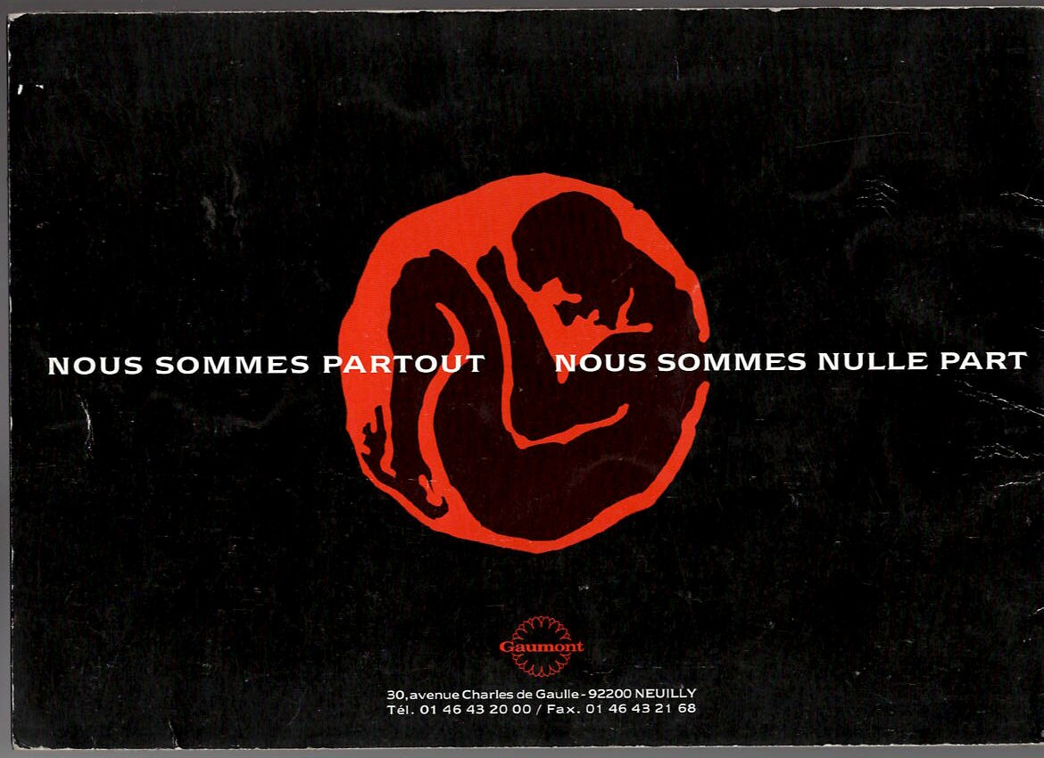 The Crimson Rivers French Information Booklet - Etsy