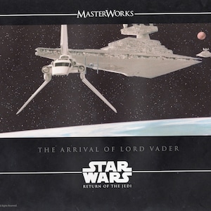 Star Wars Masterworks Collectors Cards, 'De aankomst van Lord Vader'