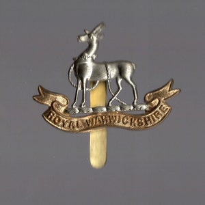 Royal Warwickshire Schützenregiment Mützenabzeichen